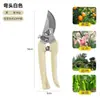 Set de Tijeras de Podar, Tijeras para Recolectar Fruta, Tijeras para Podar Ramas Gruesas, Tijeras de Jardinería, Tijeras Multi-Función para Jardín con Cabezal Recto y Curvo