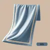 Toalla de baño antibacterial de coral fleece 7A, extra grande y gruesa, muy absorbente, no suelta pelusa, toalla tipo bata de secado rápido para el baño de adultos en casa