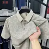 Nueva Camisa Polo de Manga Corta de Verano 2026, Camiseta Versátil de Moda y Sofisticada para Hombre, Casual de Negocios, Cuello de Solapa, Estampada