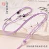 Thin Qian algodão placa fivela cordão tecido à mão diy seguro fivela de ouro Jade Buda homens e mulheres pingente cordão atacado