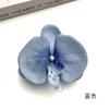 Flores de Orquídea Phalaenopsis Simuladas Pasador DIY Accesorio para el Cabello Flores Falsas Pasador DIY Accesorios para Ropa Decoración de Mesa de Postres