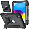 Capa protetora para iPad adequada para tablets A16 de 10ª e 11ª geração, anti-queda, resistente ao desgaste, com suporte de silicone e alça de mão
