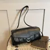 Bolso Baguette Minimalista de Moda Nuevo 2026 para Mujer, Versátil y Único, Bolso de Hombro Cruzado con Acabado de Lujo, Bolso de Viaje de Piel PU