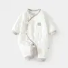 Mameluco Acolchado para Recién Nacido Bebé Delgado de Algodón Mono Sin Costuras Otoño e Invierno Algodón Puro Mameluco de Mariposa para Recién Nacido Ropa para Gatear Ropa para Bebé