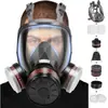 Mascarilla Facial Completa Profesional a Prueba de Polvo, Protección de Sellado Facial Completo, Barrera contra Polvo y Gases, Adecuada para Operaciones Industriales y Escenas Químicas