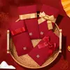 Bolsa Roja para Sobres Modelo Nuevo 2025 para Bodas, Especial para Mejores Amigos, Regalo de Boda, Sobre de Dinero de la Suerte para Recién Casados de Mil Yuanes de Gama Alta, Gama Alta