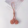 Novo Pingente Bola de Neve Estilo Coreano Bola Tecida à Mão Versátil Acessórios para Bolsa Feminina Venda por Atacado Decoração para Pendurar no Carro Charme de Bolsa de Alta Qualidade