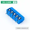 Borne de Tornillo 301-5.0Mm2P/3P/4P/6P Borne con Enchufe Conectable para Electricistas y Aplicaciones Eléctricas