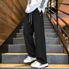 Pantalones Casuales Delgados de Caída para Adelgazar Hombres Mujeres Otoño Delgados Frescos Elásticos de Seda de Hielo Sueltos Modernos de Pierna Recta