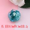 Luminoso Transparente Olfateando Rosa Hecho en casa diy Funda para Teléfono Móvil Horquilla Correa Parche Pegamento en Crema Aretes Decoraciones