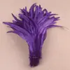 Al por mayor 25-45 cm Máscara de Plumas de Cola de Gallo Colorida Tocado Manualidades DIY Accesorios Decorativos para Ropa Plumas