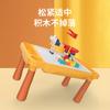 Mesa de Blocos de Construção Infantil Mesa de Jogo Multifuncional Mesa de Brinquedo de Montagem de Partículas Grandes e Pequenas Mesa Educacional de Aprendizagem Atacado Transfronteiriço