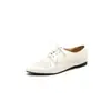 Zapatos Planos para Mujer 2026 Zapatos de Punta con Cordones Delanteros Talla Grande Zapatos Individuales de Exportación 2051-5