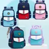 Mochila escolar estilo británico para estudiantes de primaria, grados 1 a 6, para niños y niñas, doble hombro infantil, ligera, ultraligera, impermeable