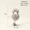 Producto Nuevo Más Vendido Transfronterizo Muñeca Ángel Colgante de Felpa Decoración de Árbol de Navidad Niña Pequeña