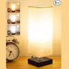[Transfronteiriço] Luminária de mesa, designer retrô para quarto estilo Wabi-sabi, luminária de mesa de cabeceira em madeira maciça, luminária de estudo antiga
