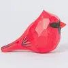 Enfeites de Pássaros DIY Esculpidos à Mão Artesanato de Madeira Decorações Pequenos Animais para Mesa de Escritório Escultura em Madeira Pássaros