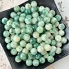 Contas Redondas de Jade Branco Raiz de Bodhi Série de Cores Ricas Contas Soltas Pulseira de Contas Artesanal DIY Acessórios para Pulseira Atacado