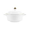 Jingdezhen Platos Dorados Juego para el Hogar Lujo Ligero Sentido Avanzado Cerámica Tazón de Arroz Plato Platos Simples Vajilla Tazón Palillos