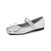 Zapatos de Solapa Baja de Moda de 1.2 cm Color Rojo de Nicho Suela Suave Calzado de Verano para Exteriores Punta Cuadrada Fondo Plano Correa Única Zapatos de Piel