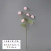 Crisântemo artificial de seda com 5 cabeças, bola de cebolinha, flor de dente-de-leão para arranjo floral de teto de salão de casamento e decoração de fundo