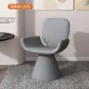 Taburete simple para tocador, taburete moderno para maquillaje, silla de sofá de lujo ligero para el dormitorio, silla de salón de belleza, silla para manicura, silla con respaldo, silla para mesa de comedor