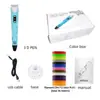 Fábrica de Origem Caneta 3D Transfronteiriça Segunda Geração Alta Temperatura DIY Caneta de Grafite Estéreo Caneta de Pintura Brinquedos Educacionais para Crianças