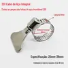 Pequeno cabo americano de aço inoxidável, argola para garganta, braçadeira para tubo de gás, tubo de água, argola fixa, argola para garganta