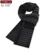 2025 Bufanda Nueva de Lana para Hombre Mezclada Invierno Cálida Engrosada Bufanda para Hombre Fabricante Lista para Enviar Venta al por Mayor