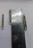 Acessórios de Pingente de Letra Inglesa em Liga de Zinco DIY Pequeno Pingente Pulseira Colar Corrente da Clavícula Joias Acessórios para Atacado