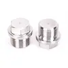 Tapón de Brida Hexagonal de Acero Inoxidable 304 Tapón de Aceite 316 Tapón de Tornillo Tapón Imperial 1/8" G1/8 M8 M60