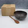 5 Tigelas de Casca de Coco, Tigelas Antigas de Casca de Coco, Louças de Casca de Coco, Tigelas de Arroz, Recipientes para Sobremesa, Tigelas para Salada de Frutas Atacado