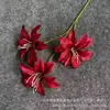 Tecido Impresso em 3D Pequenas Lírios Flores Artificiais para Casamento, Decoração de Fundo de Hotel, Arte Floral, Materiais Florais Quentes Vendidos Transfronteiriços