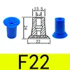 Ventosa de Apertura de Bolsa F18 F20 F22 F26 F33 Accesorios para Brazo Robótico Componentes Neumáticos Película para Bolsa de Embalaje Boquilla de Succión