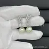 Suministro Exclusivo Transfronterizo de Pendientes de Letra Y de la Nueva Colección Saint-Germain de Gama Alta, Coincidentes con el Diseño Original, con Etiquetas, No se Desvanecen Fácilmente, Venta al por Mayor Ysl