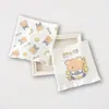 Faixa de Barriga 100% Algodão para Recém-Nascidos, Tipo A, Protege a Barriga Sem Apertar Demais, Previne Resfriados, 17*17cm, Roupa Infantil Anxiang, Estilo Fino