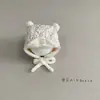 Bonito Sombrero de Felpa Grueso de Algodón con Protección para las Orejas Estilo Otoño e Invierno para Niños y Niñas, Cálido y a Prueba de Viento Sombrero Lei Feng