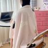 Serie Fresca de Invierno Estilo Ins Manta de Terciopelo de Leche Cachemira Manta con Cremallera Multifuncional Funda de Colcha Ropa de Cama para el Hogar
