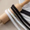 Ventas Directas de Fábrica 1.0/1.2CM Cuerda Doble Bidireccional Banda Elástica de Capullo Tejido Elástico Banda Elástica para Ropa Interior de Ropa DIY Pantalones
