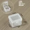 Caja de embalaje para artículos pequeños transfronterizos caja para auriculares figura de plástico transparente caja para piezas de productos pequeños caja de almacenamiento para joyería equipo de pesca