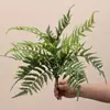Plantas de helecho artificiales, incluyendo helecho riñón, helecho persa y ficus trepador, para diseño de paisajes en miniatura; plantas artificiales para plantar en el suelo, con hojas de helecho