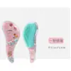 Nuevo Peine Transparente Anti-Nudos Peine Masajeador Peine Alisador Lindo Peine de Plástico para el Cabello Dibujos Animados Peine Tt para Niños