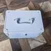 Caja Cosmética de Aleación de Aluminio Caja de Almacenamiento para Joyería de Belleza Doméstica Caja de Almacenamiento de Cosméticos Multifuncional para Actuaciones al Aire Libre