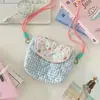56231 Bolsa Transversal Fofa Bolsa para Câmera Polaroid Portátil Compacta Bolsa de Armazenamento de Cosméticos para Viagem