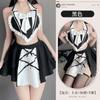 Vestido de sirvienta Lin Linting, lencería sexy, bata, pijama sexy, uniforme, tentador, femenino 2755
