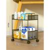 Prateleira de Armazenamento Multicamadas para Mesa de Computador Prateleira para Mesa de Jantar Prateleira de Armazenamento para Mesa de Sala de Estar Artefato de Armazenamento Prateleira para Copos de Água Prateleira Organizadora de Armazenamento
