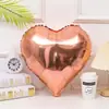 Globos de Papel de Aluminio Impresos para Decoraciones de Fiesta de Cumpleaños, Papel de Aluminio Impreso para Publicidad en Exposiciones de Coches, Globos Impresos para el Día de Año Nuevo, Globos con Forma de Corazón para Liberar