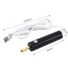 Mini Taladro Eléctrico Pequeño de Mano USB Perforadora Perla Melocotón Núcleo Juego de Perforación Manual Micro Amoladora Eléctrica Multifuncional para el Hogar