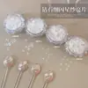 Lentejuelas para Uñas Azúcar Blanco Estrella Diamante Lentejuelas Mariposa Estrella Corazón Populares Accesorios de Decoración para Uñas