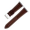 Para Apple iWatch 7/8 SE Correa de cuero inteligente Hermes Cadena de correa de muñeca de piel de cabra